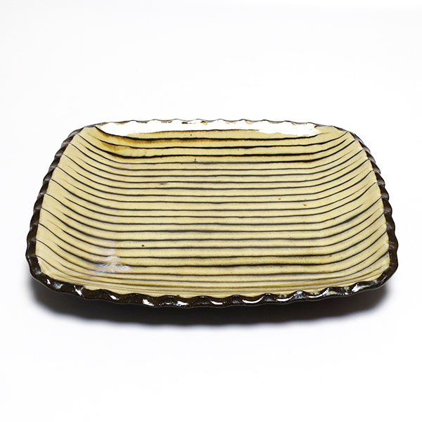 千田徹　角皿(大)