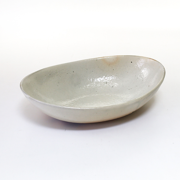 古谷製陶所　鉄散 楕円深鉢 小