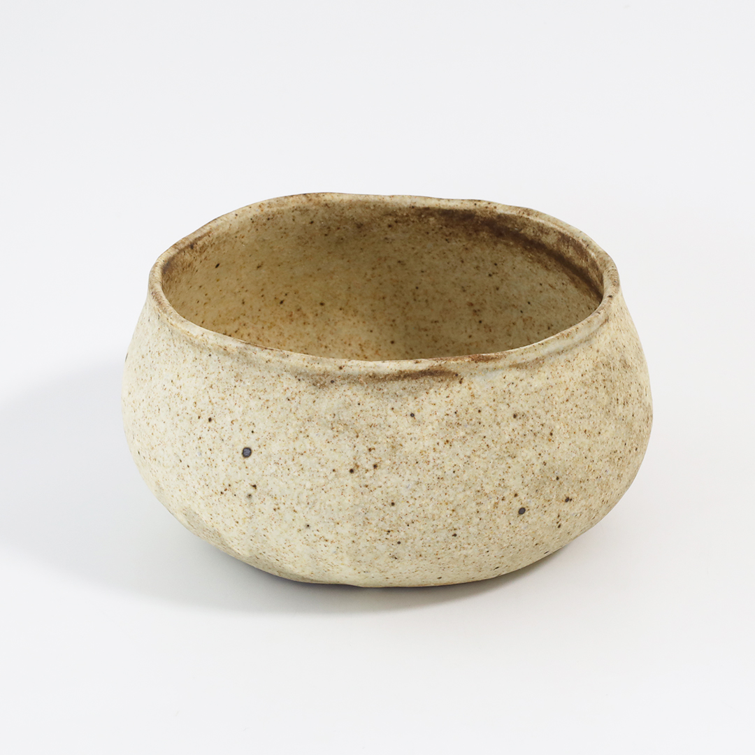 小野悦子　手びねり丸小鉢（小）・茶